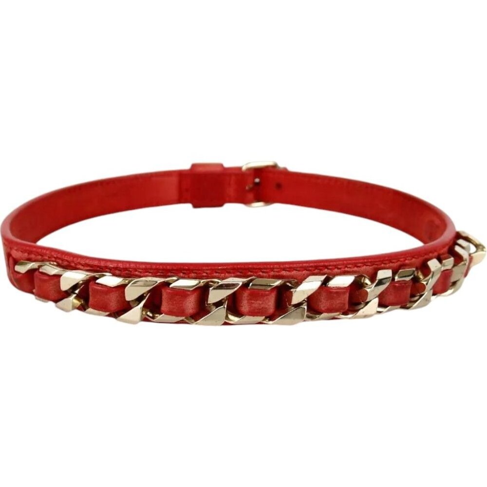 600157AR (S1) Givenchy Bracelet Red Leather - Picture 2 of 13